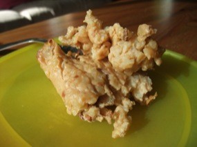 Photo d'un amas de riz au lait bien cuit