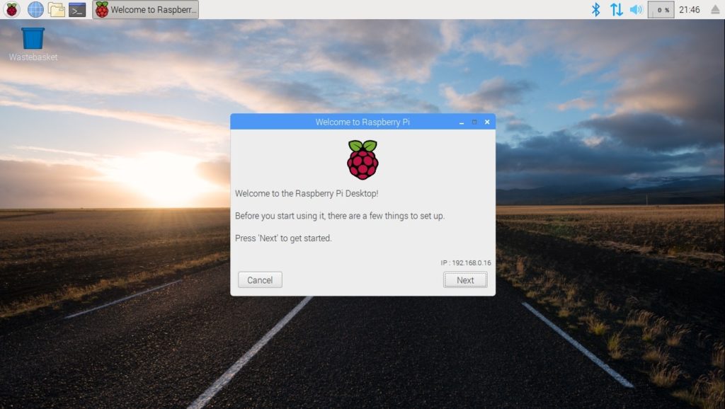 Welcome to the Raspberry Pi Desktop